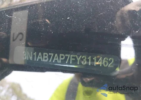 2015 Nissan Sentra Sv from USA, damaged, VIN 3N1AB7AP7FY311462